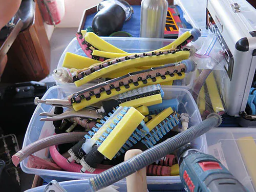 Image of different types of squishy robot fingers